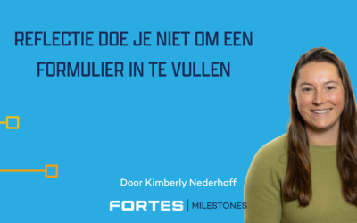 Reflectie vraagt om actie